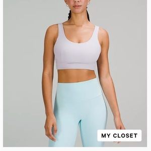 Lululemon Align Bra
Light Support, C/D Cup
Color: Faint Lavender
Size: 6